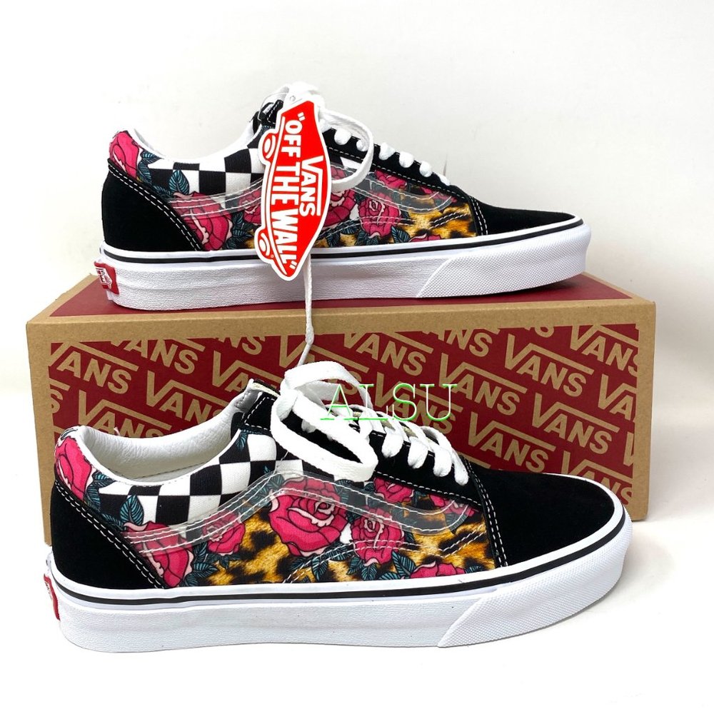 💖MEGA SALE💖VANS Old Skool Low  Canvas Rose Casual Skate Womens   VN0A5AO92FA - Picture 8 of 10